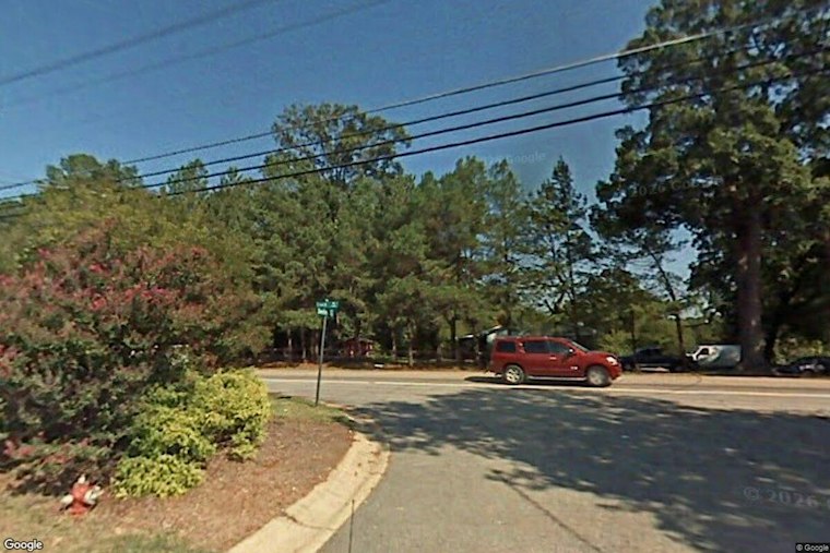 Raleigh Driver Dodges Turning Car, Clips Home Near Trawick Road Instead