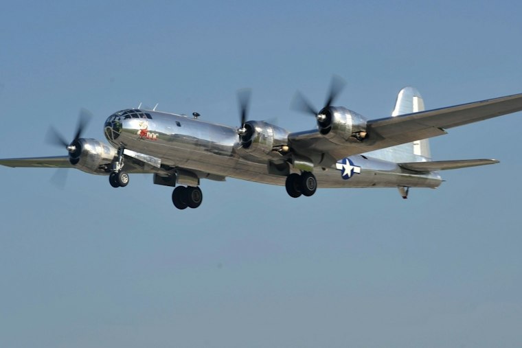 Rare WWII B-29 Bomber Doc Touches Down in Knoxville for Four Days
