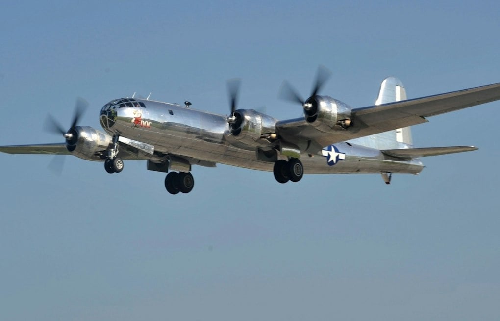 Rare WWII B-29 Bomber Doc Touches Down in Knoxville for Four Days