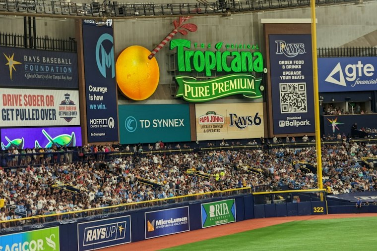 Rays Fans Pack Tropicana Field for Game 5, Now One Win From World Series