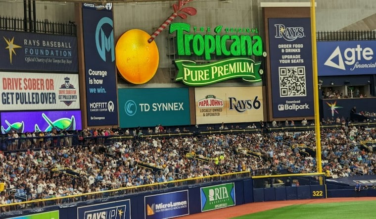 Rays Fans Pack Tropicana Field for Game 5, Now One Win From World Series