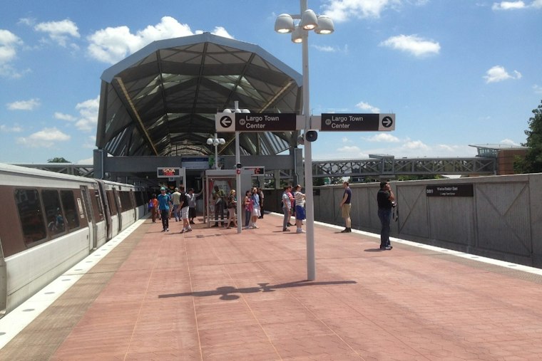 Reston Rider Trapped Between Metro Train and Platform, Frees Self Before Crews Arrive