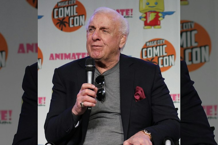 Ric Flair, 77, Hospitalized After Tampa Fall, Hours After Revealing Blood Clot