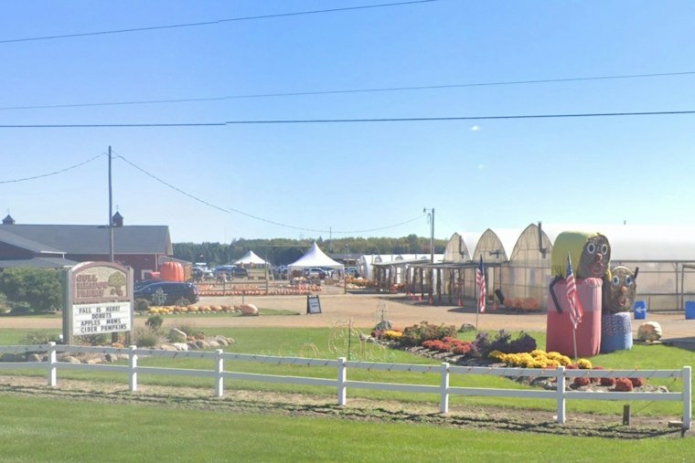 Richland Farm Drops Giant Pumpkins 100 Feet to Close Out Fall Season