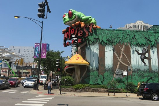 River North's Dead Rainforest Café Building Hits Owner With $10M Default Judgment