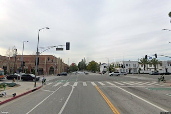 Robbery Suspect Flees LAPD, Smashes Six Parked Cars Near USC, Vanishes on Foot
