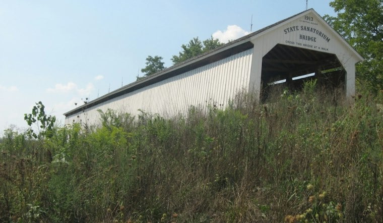Rockville's New Depot Bridge Caps a 10-Year Dream Before Covered Bridge Festival