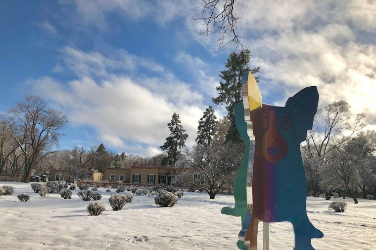 Rodrigue's Famed Blue Dog Finds New Home at Edmond Sculpture Park