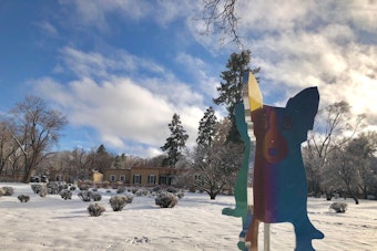 Rodrigue's Famed Blue Dog Finds New Home at Edmond Sculpture Park