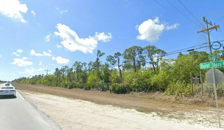 Rollover Crash Traps Driver on Cape Coral's Burnt Store Road, Airlift Follows