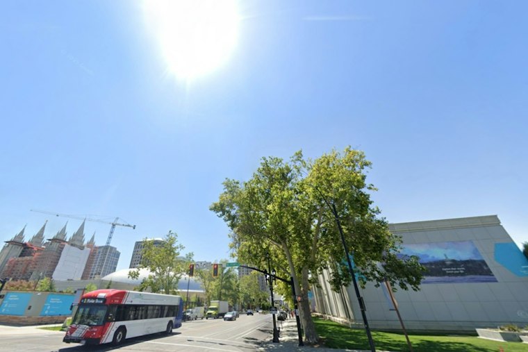 Salt Lake City Basks in Sun Before a Wet Weekend