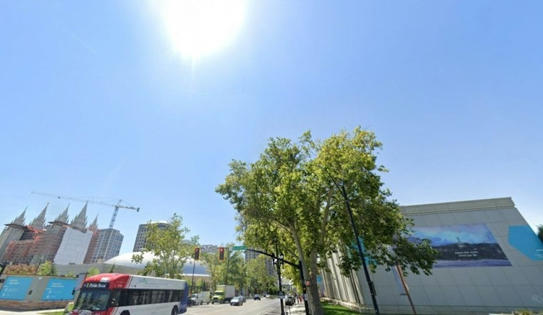 Salt Lake City Basks in Sun Before a Wet Weekend