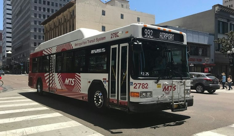 San Diego Airport Bus Ridership Jumps 60% — But a Direct Rail Link Is Still Years Away