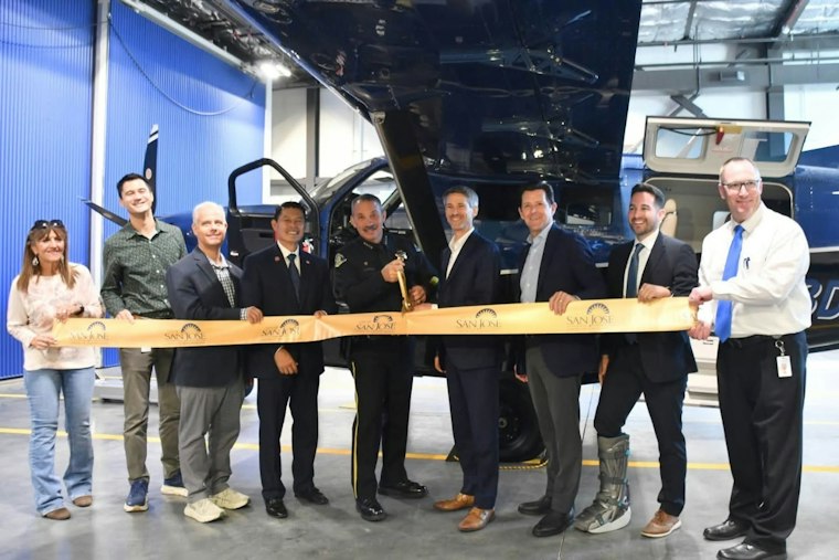 San José Police Unveil New Air Support Hangar Funded by Measure T Bonds