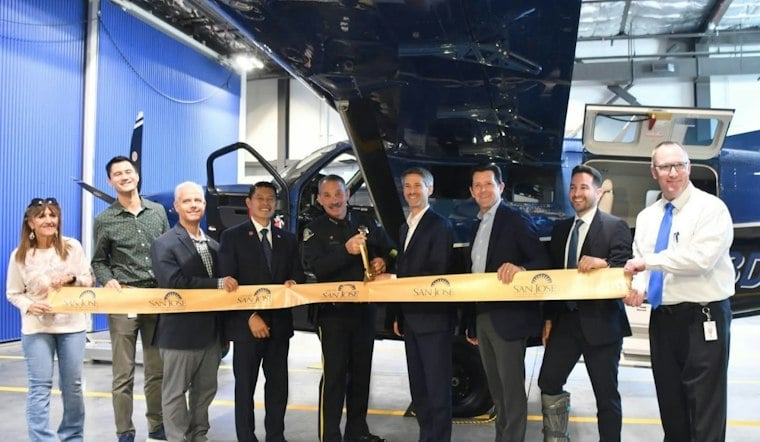 San José Police Unveil New Air Support Hangar Funded by Measure T Bonds