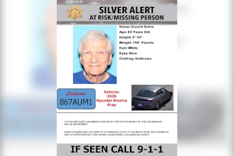 San Pedro Silver Alert Seeks Missing Person