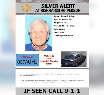 San Pedro Silver Alert Seeks Missing Person