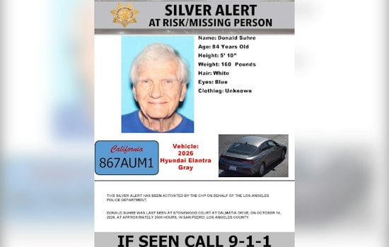 San Pedro Silver Alert Seeks Missing Person