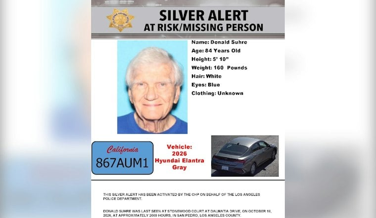 San Pedro Silver Alert Seeks Missing Person