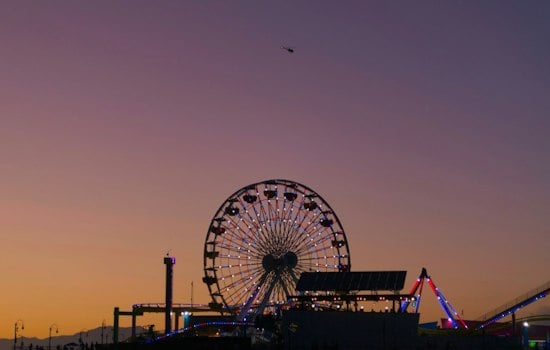 Santa Monica Ferris Wheel Glows Dodgers Blue as Team Faces NLCS Elimination Threat