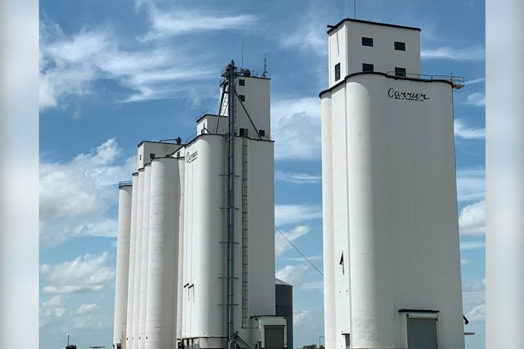Sayre Grain Fire Could Smolder for Days as Crews Can't Enter Building