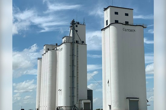 Sayre Grain Fire Could Smolder for Days as Crews Can't Enter Building