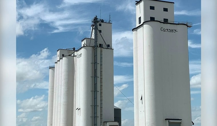 Sayre Grain Fire Could Smolder for Days as Crews Can't Enter Building