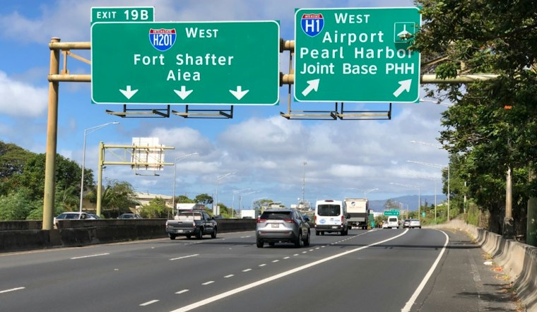 School Bus Crash Jams H-1 Near Aiea, Sends Three to Hospital