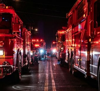 Scrap Barge Erupts in Flames on Hutchinson River Near Bronx Sanitation Yard