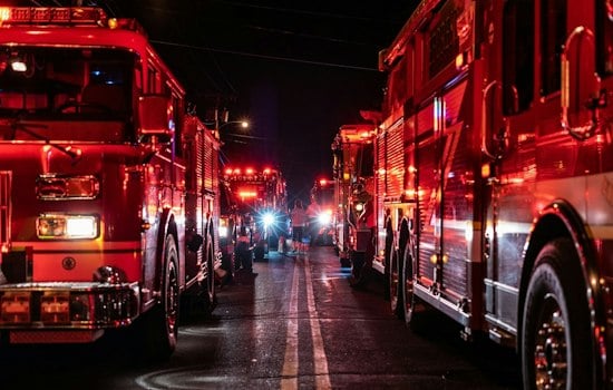 Scrap Barge Erupts in Flames on Hutchinson River Near Bronx Sanitation Yard