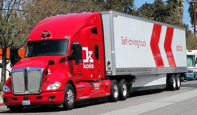 Self-Driving Big Rig Hauls Fresno Produce to L.A. in First California Test