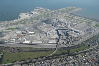 SFO Tops Out West Coast's First Multi-Story Cargo Hub With 4,200 Tons of Steel