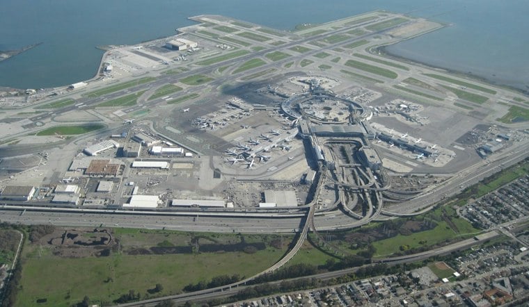 SFO Tops Out West Coast's First Multi-Story Cargo Hub With 4,200 Tons of Steel
