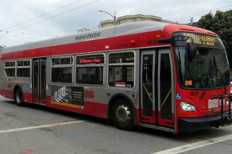 Shirtless Driver Steers Battered Muni Bus Through Oakland, Internet Cheers Him On