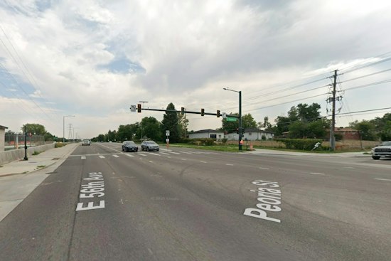 Single-Vehicle Crash at 56th and Peoria Injures Driver on a Street in Denver's High Injury Network