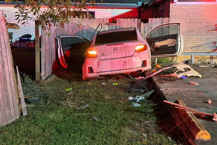 Slidell Driver Trapped Near Downed Power Line After Crash Just Misses Building