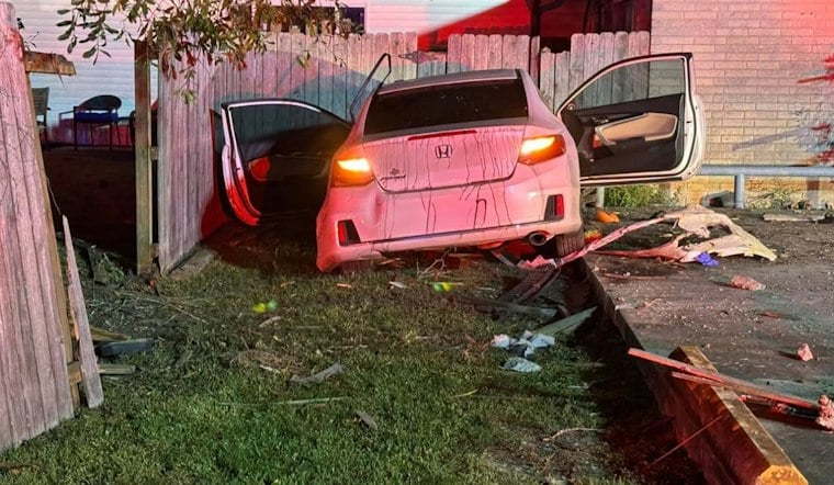 Slidell Driver Trapped Near Downed Power Line After Crash Just Misses Building