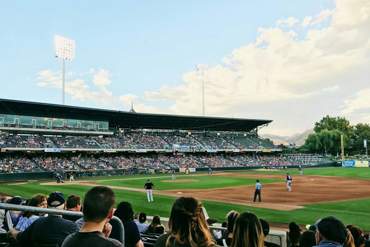 Smith's Ballpark Swaps Diamond for Climbing Walls as Olympians Head to Salt Lake