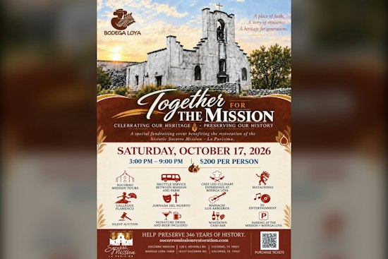 Socorro Fundraiser Aims to Save 346-Year-Old Mission Stalled by Funding Gap