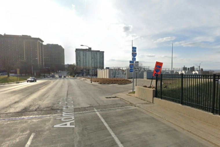 Some Cattle Scatter Through Downtown Kansas City After I-70 Semi Rollover