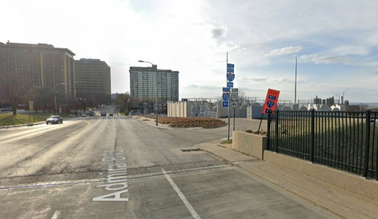 Some Cattle Scatter Through Downtown Kansas City After I-70 Semi Rollover