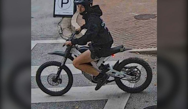 Spartanburg Trail Camera Smashed Over Weekend, Cops Want This Rider Found