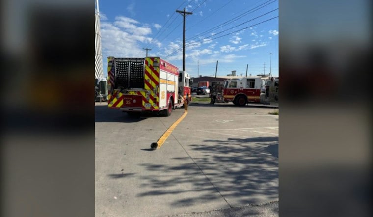 Spray Booth Fire With Hazmat Inside Shuts Roads Near South Austin Warehouse