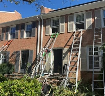 Springfield Kitchen Fire Traps Two in Townhouse, Crews Pull Them Out Alive
