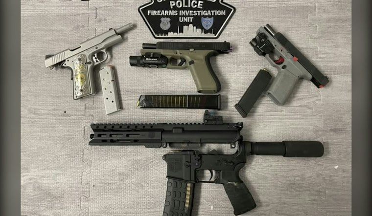 Springfield Teens Among Three Arrested After Machine Gun, AR-15 Found in Apartment Hallway