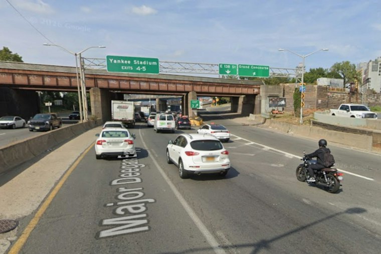 Stalled Car Rear-Ended Live on Air During Bronx Deegan Traffic Report