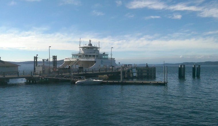 Steilacoom Ferry Crew Rescues Passenger From Water Mid-Crossing