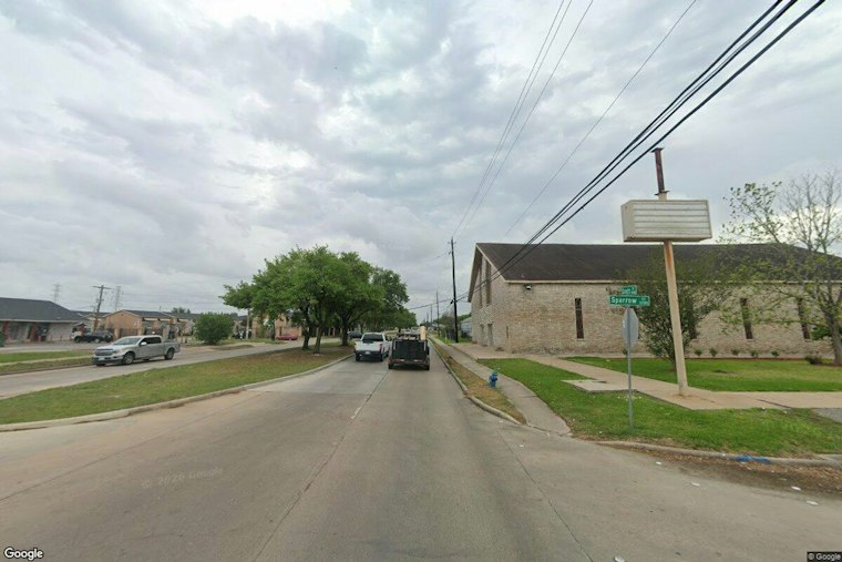 Stolen Car Slams Into South Houston Business, Catches Fire, Injures Two Customers