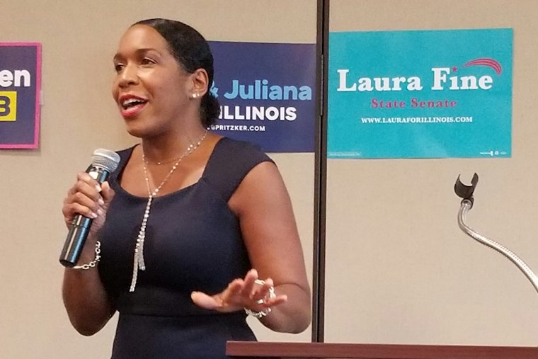 Stratton and Tracy Clash on Immigration, Iran War in Only Illinois Senate Debate
