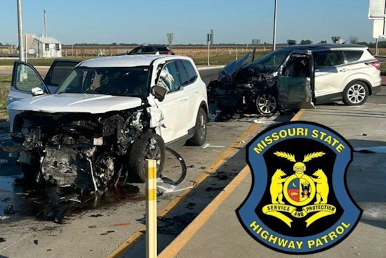 Sullivan Man Dies After Wrong-Way Crash in Audrain County Roundabout